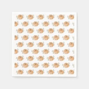  Little Pumpkin Pattern Autumn  Napkin
