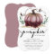 Little Pumpkin Rustic Pink Gold Baby Shower