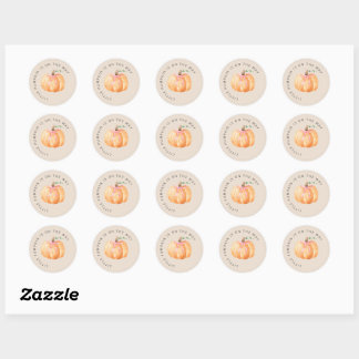 Little Pumpkin Stickers