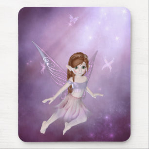 Little Purple Fairy - Fantasy Mousepad