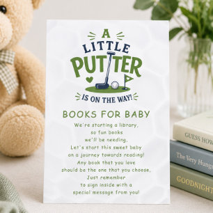Little Putter Books for Baby Card