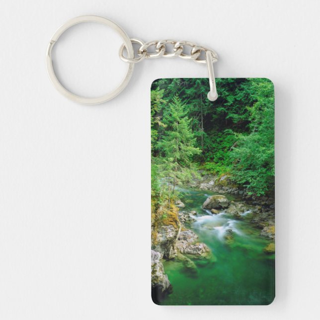Little Qualicum River Keychain (Front)