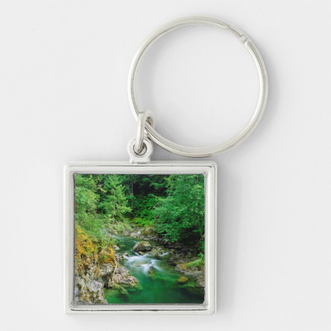 Little Qualicum River Keychain (Front)