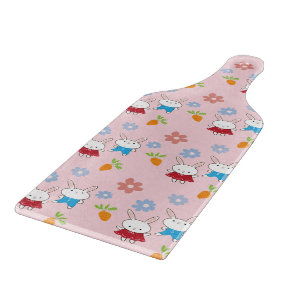 Little Rabbits patterns Cutting Board