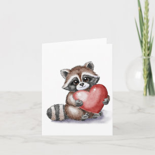 Little Raccoon Card