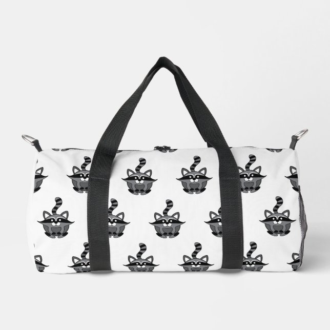 Little Raccoon Duffle Bag (Front)