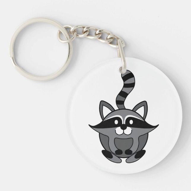 Little Raccoon Keychain (Front)