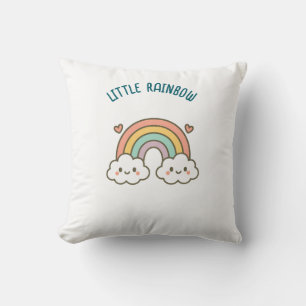 Little Rainbow throw pillow