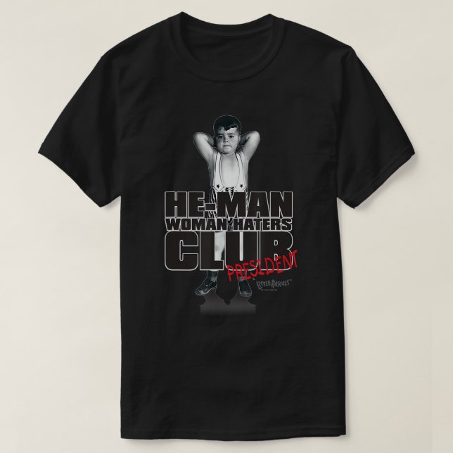 Little Rascals Club President T-Shirt (Design Front)