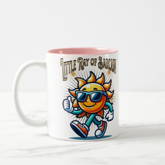 Little Ray of Sarcasm Mug | Funny Coffee Cup  (Left)
