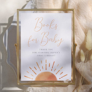 Little Ray of Sunshine Baby Shower Books For Baby Poster