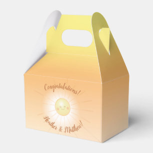 Little Ray of Sunshine Baby Shower Favor Box