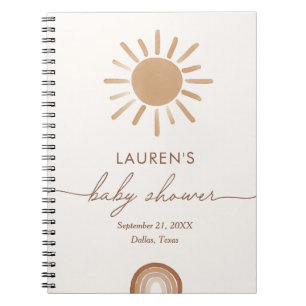 Little Ray of Sunshine Baby Shower Guest Book