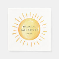 Little Ray Of Sunshine Baby Shower