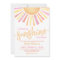 Little Ray Of Sunshine Boho Baby Shower