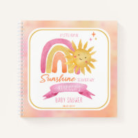 Little Ray of Sunshine Girl Baby Shower Guestbook