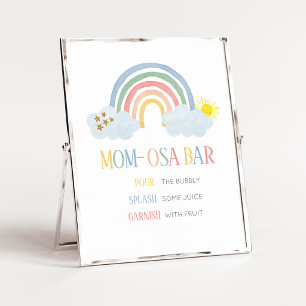Little Ray of Sunshine Rainbow Mom Osa Bar Sign