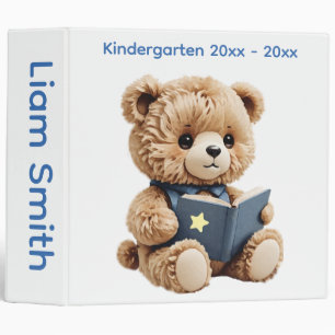 Little Reading Bear Binder