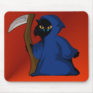 Little Reaper Kitty  Mousepad