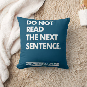 Little Rebel Throw Pillow