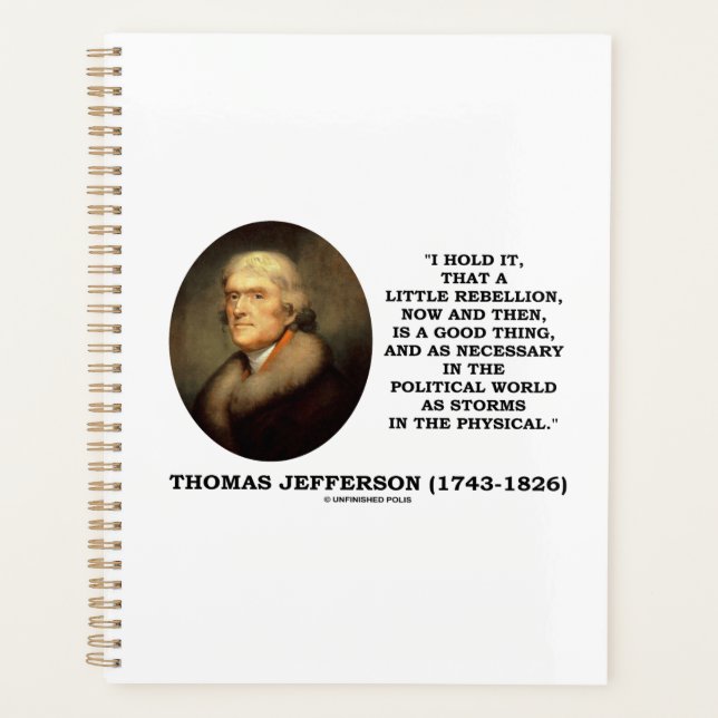 Little Rebellion Now Then A Good Thing Jefferson (Devant)