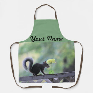 Little red and yellow apron