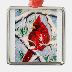 Little Red Cardinal Ornament