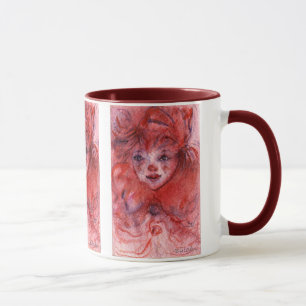 LITTLE RED CLOWN MUG