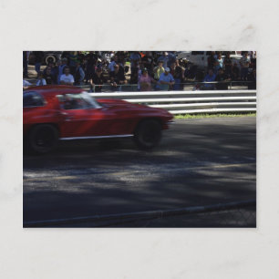 Little Red Corvette Postcard