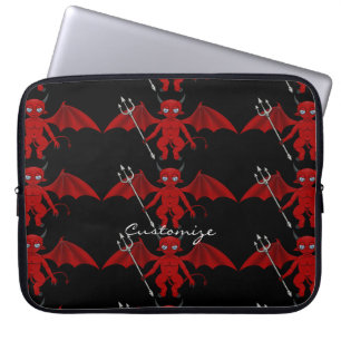Little Red Devil Thunder_Cove Laptop Sleeve