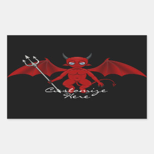 Little Red Devil Thunder_Cove Sticker