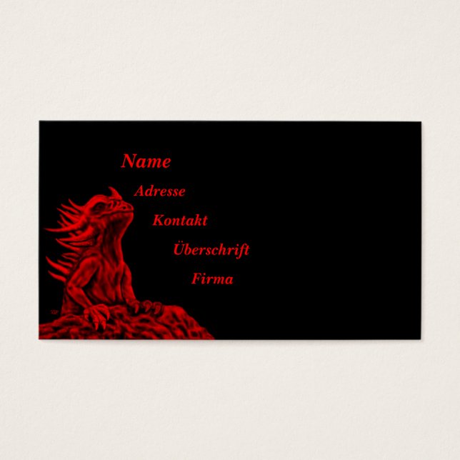 Little red Dragon (Devant)