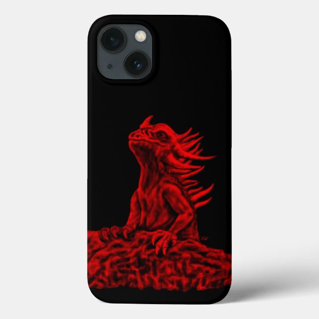 Little red Dragon Case-Mate iPhone Case (Back)