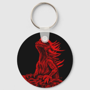 Little red Dragon Keychain