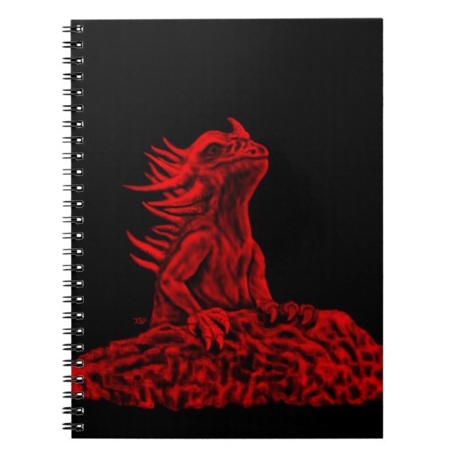 Little red Dragon Notebook (Front)