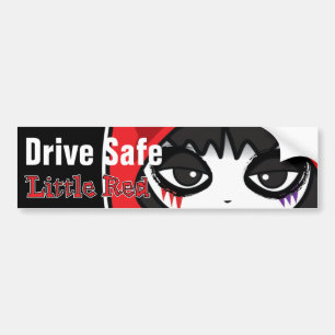 Little Red Drive Safe Bumper Sticker