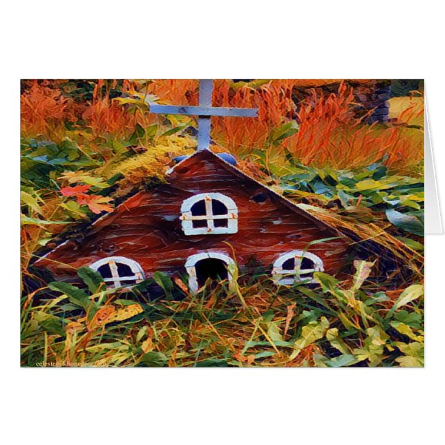 Little Red Fairy House (Front Horizontal)