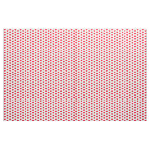 Little Red Hearts Fabric
