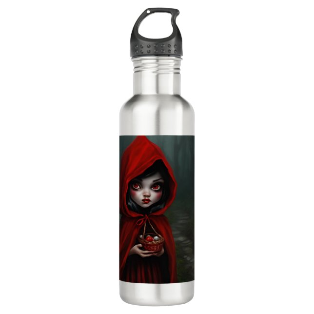 Little red riding hood  710 ml water bottle (Front)