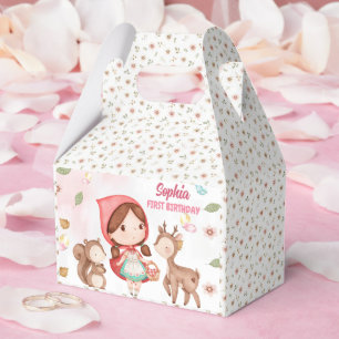  Little Red Riding Hood Birthday Favor Bag Favor  Box