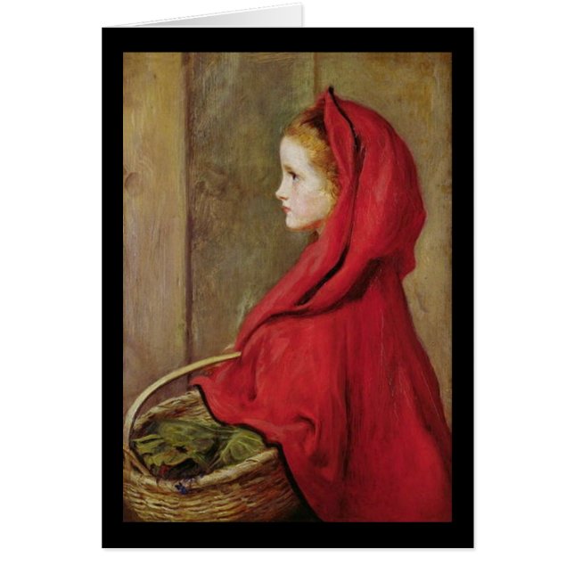 Little Red Riding Hood by John Everett Millais (Front)