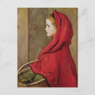 Little Red Riding Hood by John Everett Millais Postcard