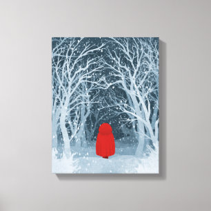 Little Red Riding Hood Canvas Print