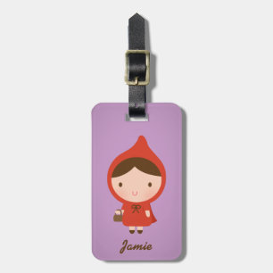 Little Red Riding Hood Fairytale for Girls Luggage Tag