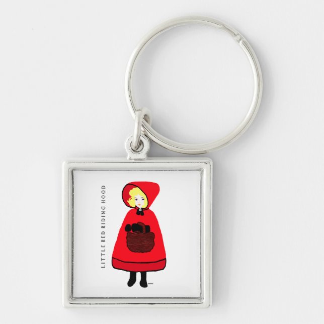 Little Red Riding Hood Keychain (Front)