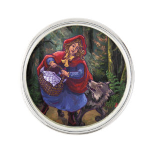 Little Red Riding Hood Lapel Pin