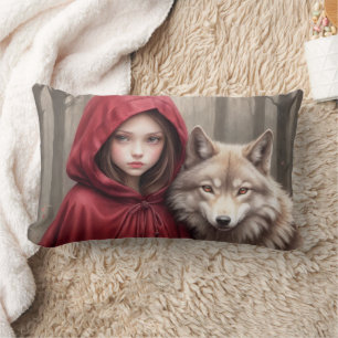 Little Red Riding Hood Lumbar Pillow