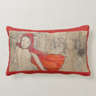 Little Red Riding Hood Lumbar Pillow
