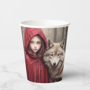 Little Red Riding Hood Paper Cups