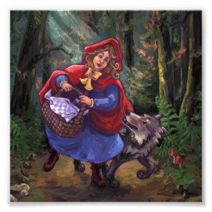 Little Red Riding Hood Photo Print